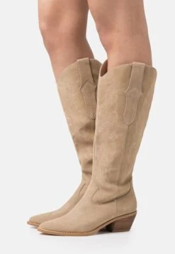 Anna Field Leather - Santiags - Beige