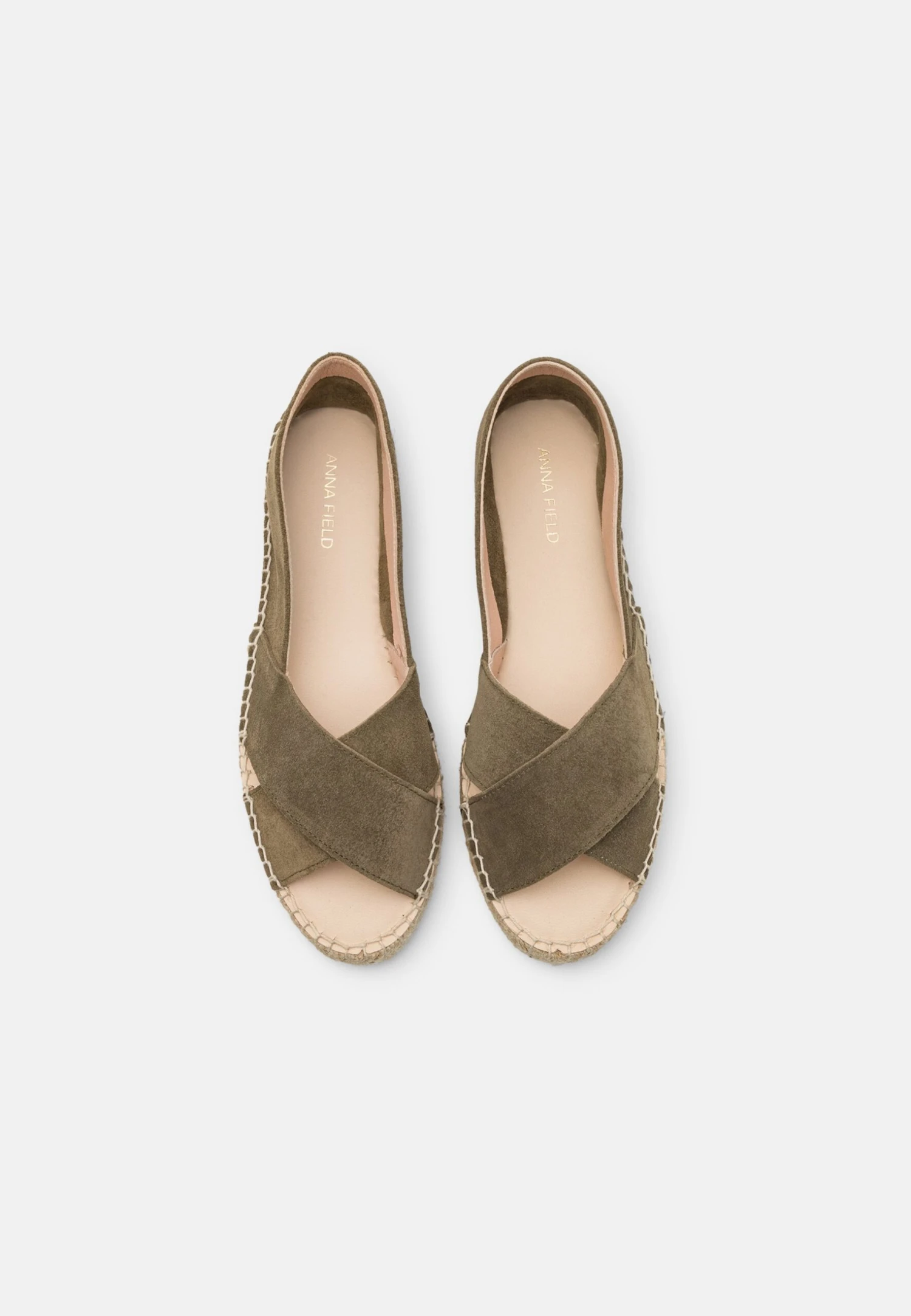 Anna Field Leather - Ballerines À Bout Ouvert - Khaki - Image 6