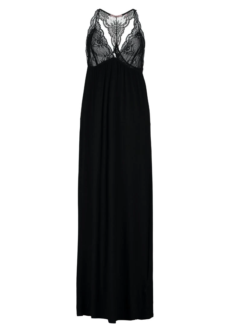 Anna Field Anna Long Viscose Dress - Chemise De Nuit / Nuisette - Black - Image 4