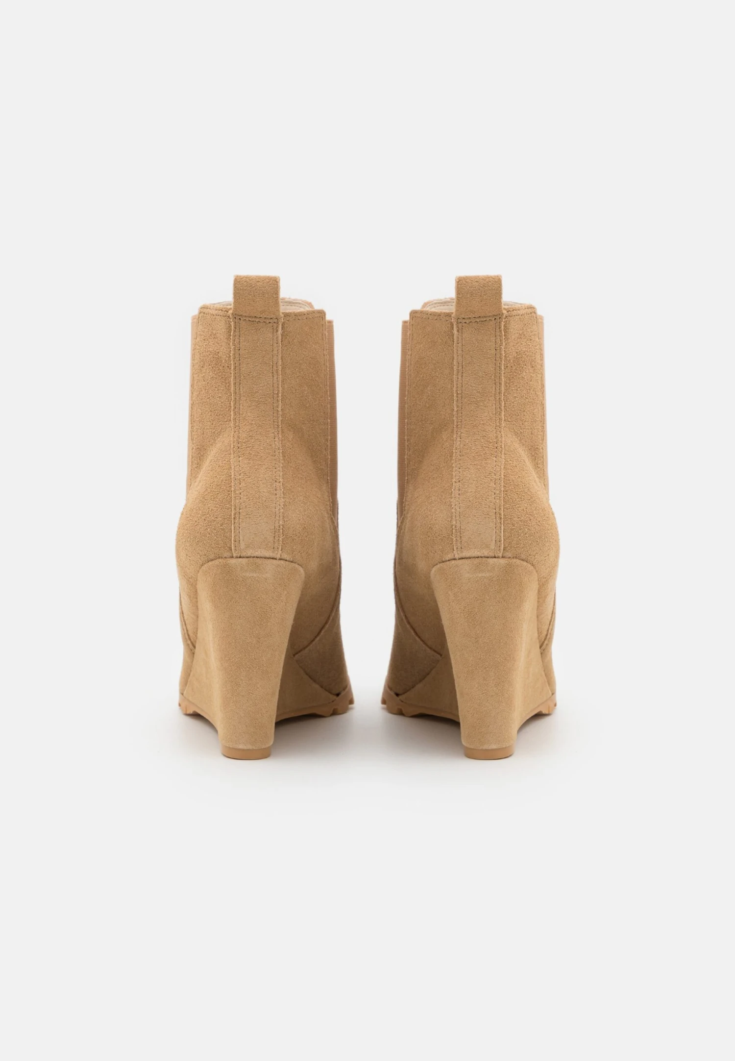 Anna Field Leather Winter Boot - Bottines À Talons Hauts - Beige - Image 4