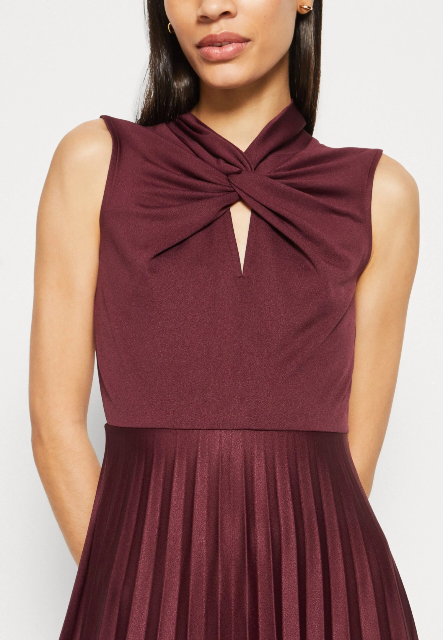 Anna Field Robe En Jersey - Bordeaux - Image 6