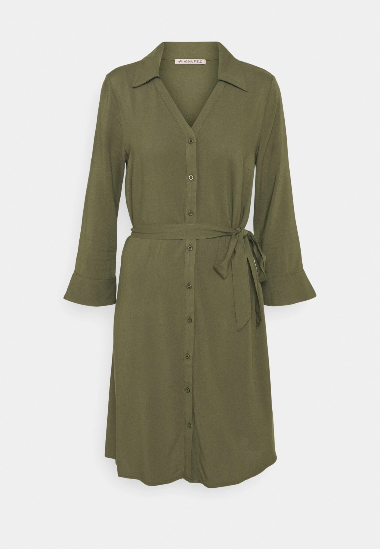 Anna Field Robe Chemise - Olive - Image 4